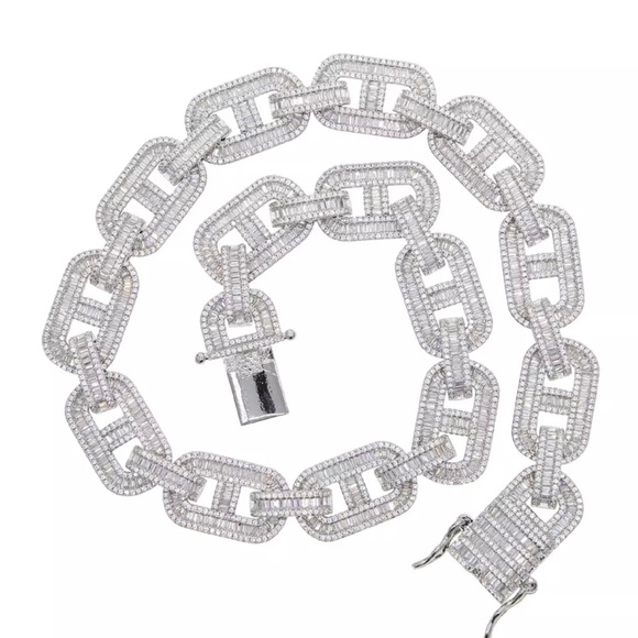Fashion 14KT Gold Plated BAGUETTES GUCCI CHOKER